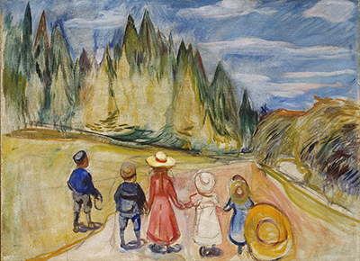 The Fairytale Forest Edvard Munch